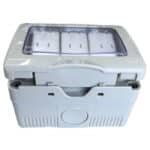 Întrerupător Triplu AG IP55, 10A, 250V, Montaj Aparent, Plastic Ignifug, Tip Antigron - imagine 6