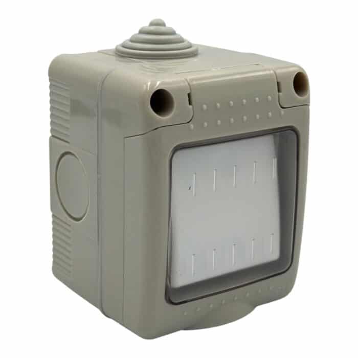Întrerupător Cap Scară AG IP55, 10A, 250V, Montaj Aparent, Plastic Ignifug, Tip Antigron - imagine 2