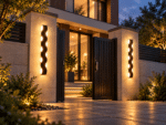 Aplică LED Exterior 120 cm, 29W, 3000K Lumină Caldă, IP65 - imagine 2