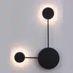 Aplică LED Lines, 20W, Negru, Lumină Neutră, Design Modern - imagine 2