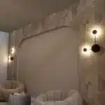 Aplică LED Lines, 20W, Negru, Lumină Neutră, Design Modern - imagine 4