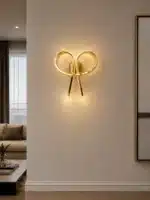 Aplică LED Nod, 34W, Auriu, 3 Tipuri de Lumină, 3000K/4000K/6000K - imagine 2
