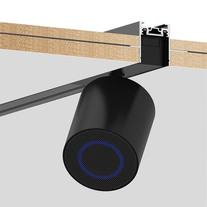 Boxă Bluetooth pentru Șină Magnetică 48V Z1, 10W, Bluetooth 6.0, Negru - imagine 3