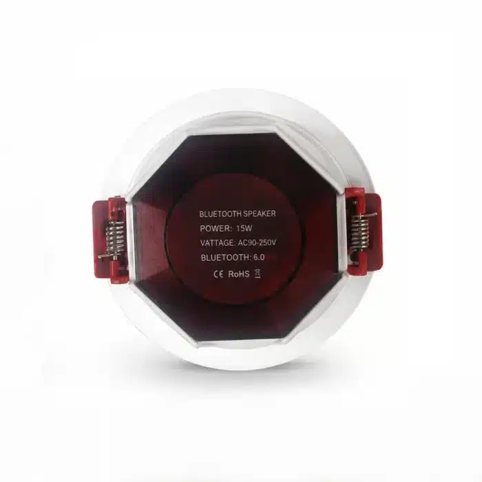 Spot cu Boxă Bluetooth Încastrabilă pentru Tavan Y1BT, 15W, Bluetooth 6.0, Alb - imagine 3