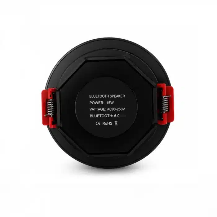 Spot cu Boxă Bluetooth Încastrabilă pentru Tavan Y1BT, 15W, Bluetooth 6.0, Negru - imagine 3